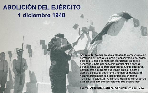 abolición del ejército